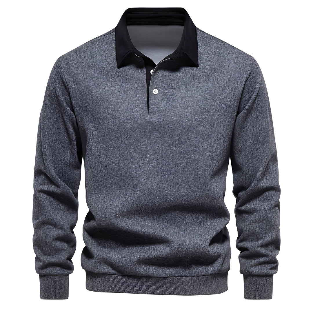 Shelton - Bequemes Langarm-Shirt für Herren