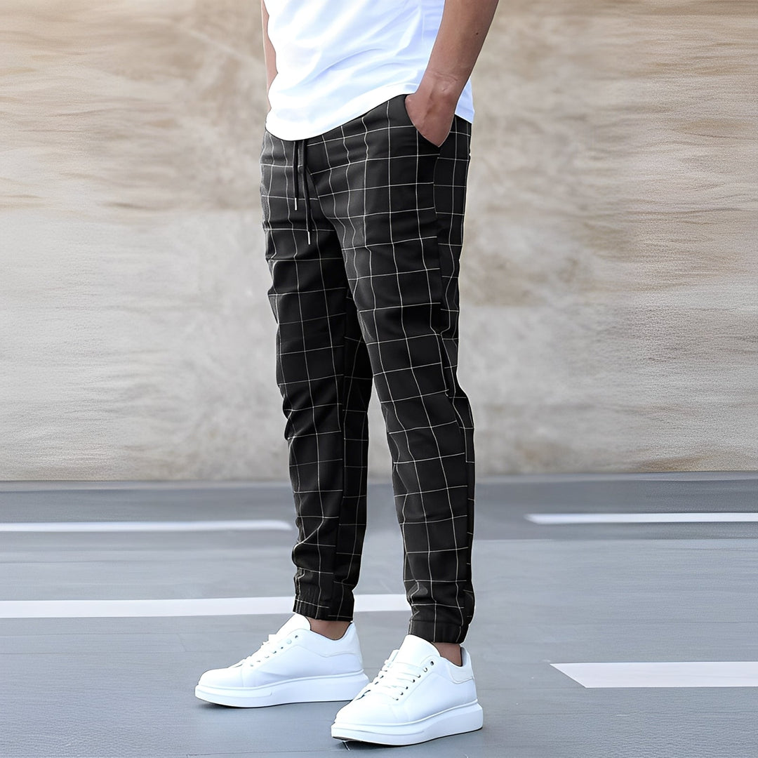 Raynard - Bequeme karierte Herren-Hose