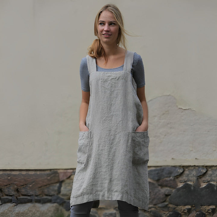 Mozelle - Lockeres Damenkleid mit Taschen