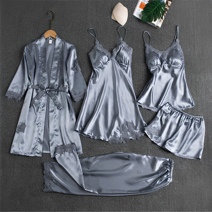 Roxy - Luxuriöses, sexy Schlafanzug-Set für Frauen