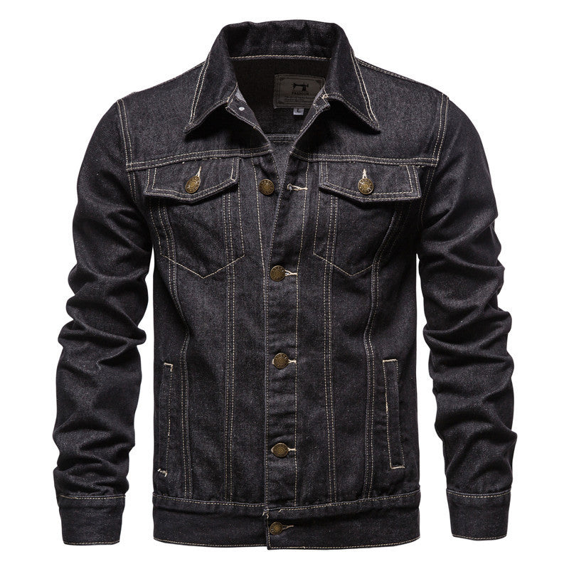 Winton - Klassische Herren-Truckerjacke aus Jeans
