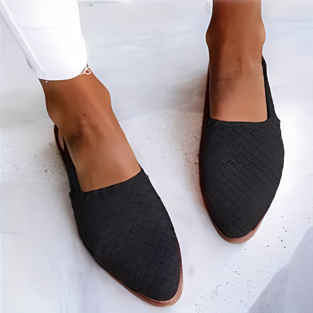 Shirley - Modische flache Frauenschuhe mit spitzer Spitze