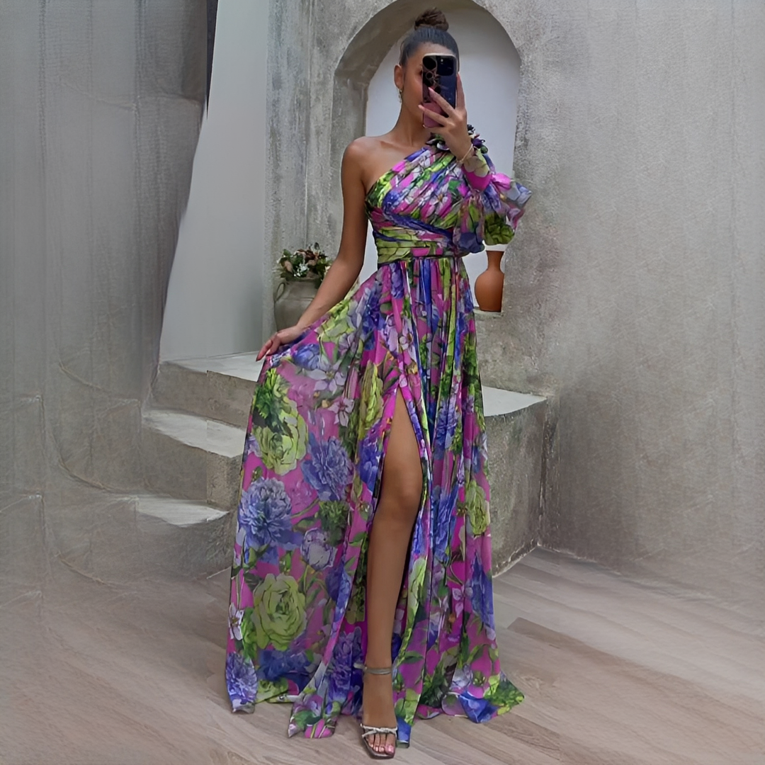 Lisley - Modisches Blumenkleid für Damen