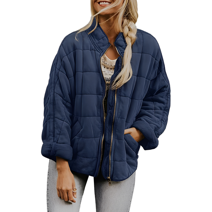 Luana - Leichte Damenjacke mit Steppung und Taschen