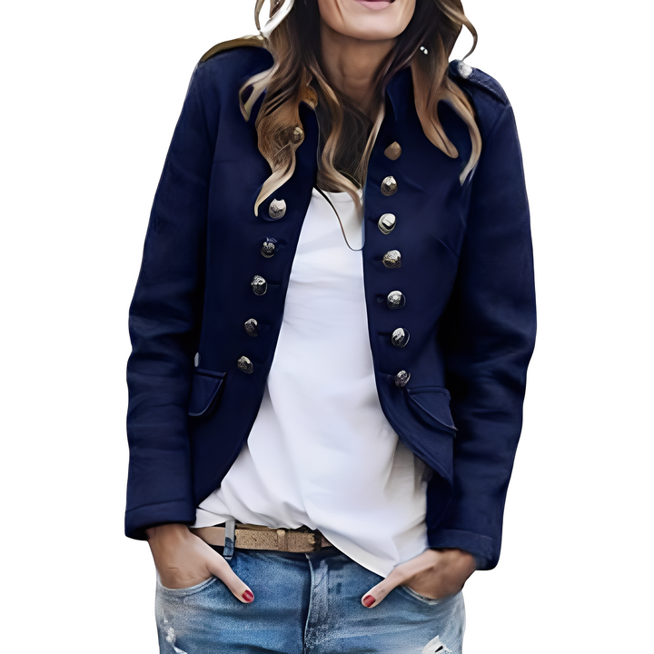 Rhoda - Trendiger Blazer mit Stehkragen für Damen