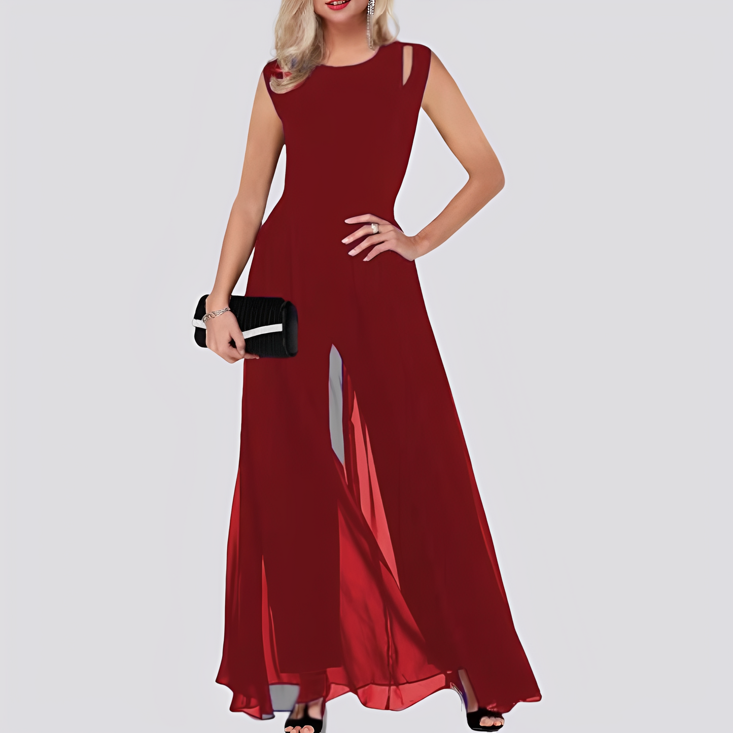 Cassie - Eleganter ärmelloser Damen-Jumpsuit