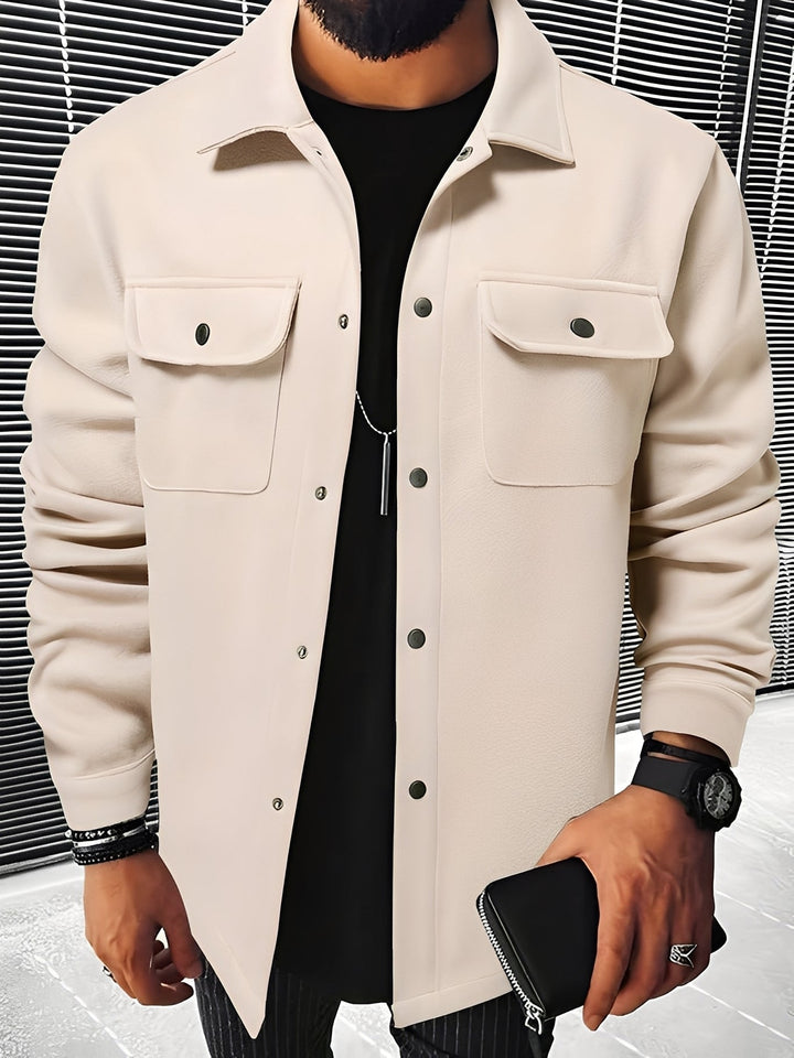 Clinton - Herrenjacke mit trendigem Kragen und Taschen