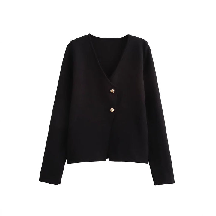 Sherry - Enge, figurbetonte Damen-Strickjacke