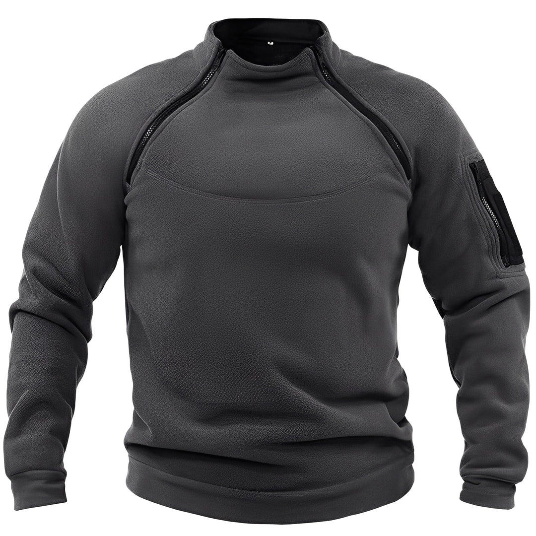 Wilbur - Herren-Fleecepullover für Sport mit Zipper