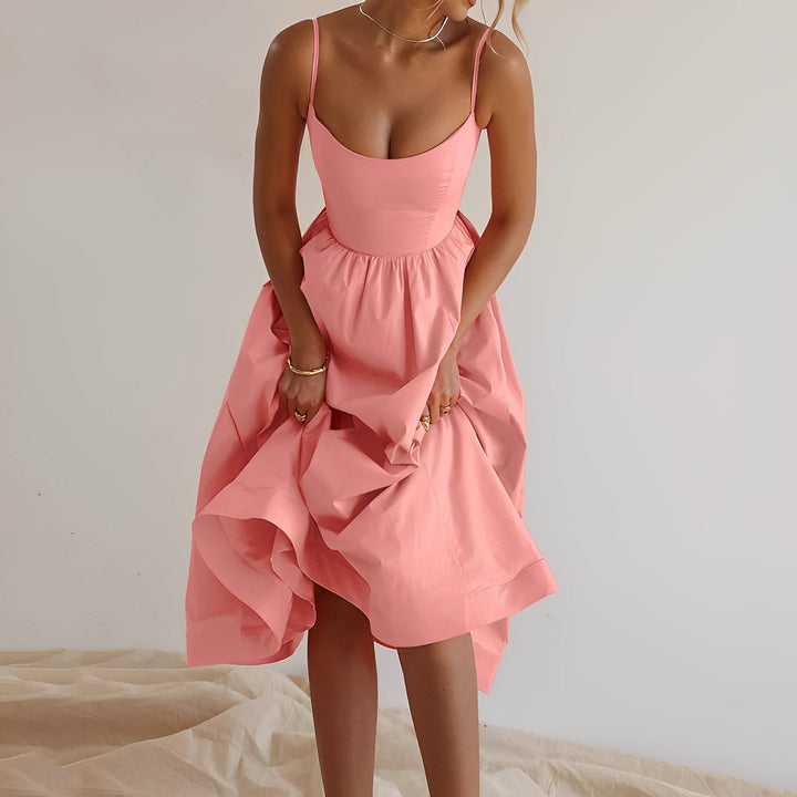 Selena - Elegantes Midikleid für Damen für die Arbeit