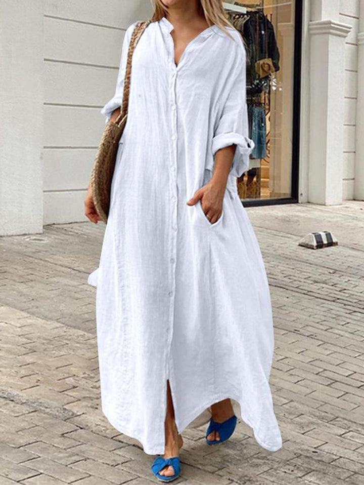 Carly - Entspanntes Kleid mit Langen Ärmeln