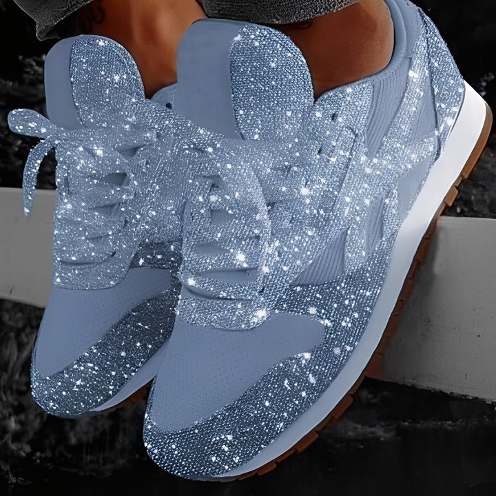 Kaycee - Funkelnde, entspannte Muffin-Sneaker für Frauen