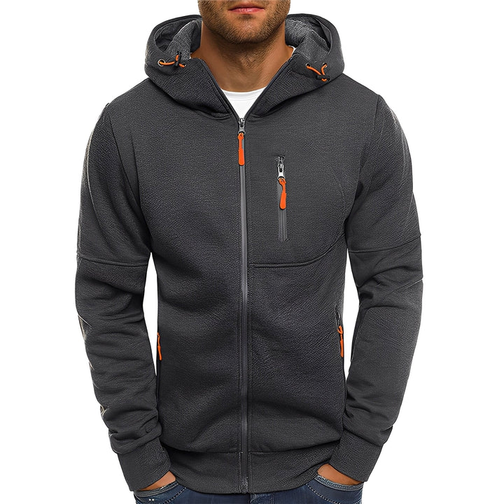 Allen - Moderne Kapuzen-Fleecejacke für Herren