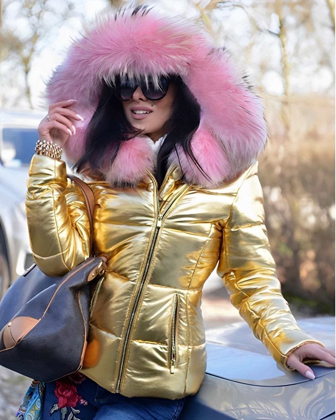 Rosanna - Eleganter Daunenmantel mit modernem Look für Damen