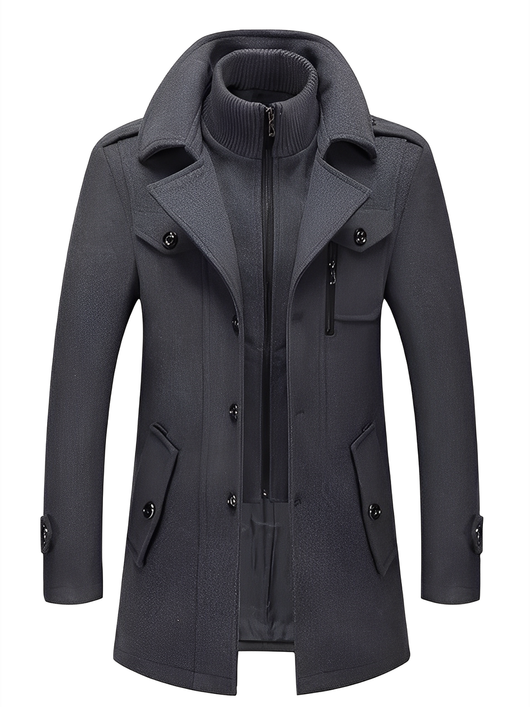 Brannon - Eleganter Herren-Trenchcoat