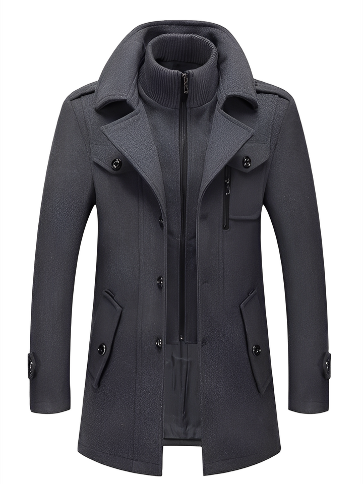 Brannon - Eleganter Herren-Trenchcoat