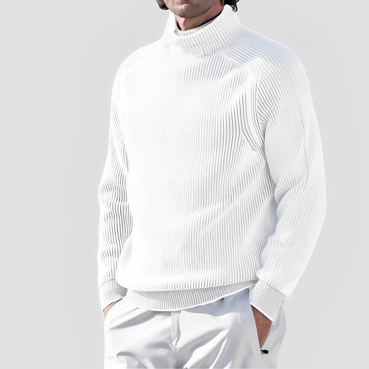 Chadwick - Stilvoller, warmer Herren-Rollkragenpullover aus Wolle
