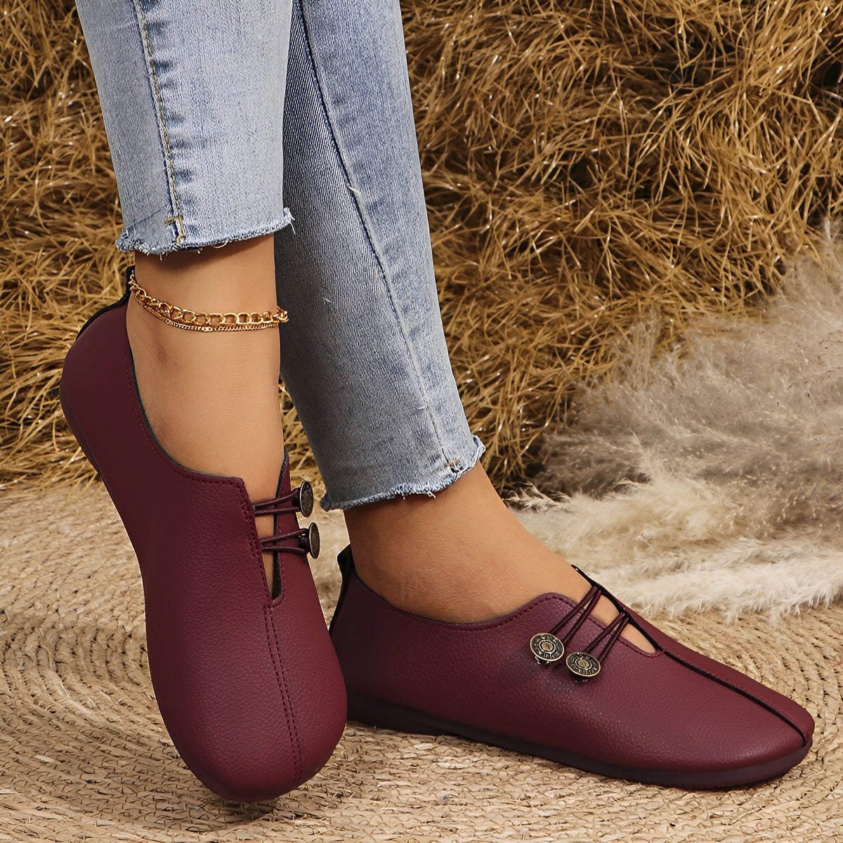 Monica - Elegante, flache und bequeme Damenschuhe