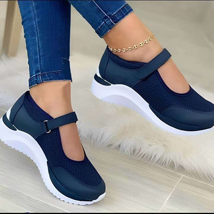 Nichola - Trendige Sandalen für Damen mit Netzriemen