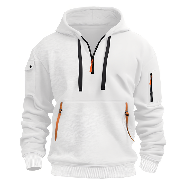 Burton - Herren-Hoodie mit halbem Reißverschluss