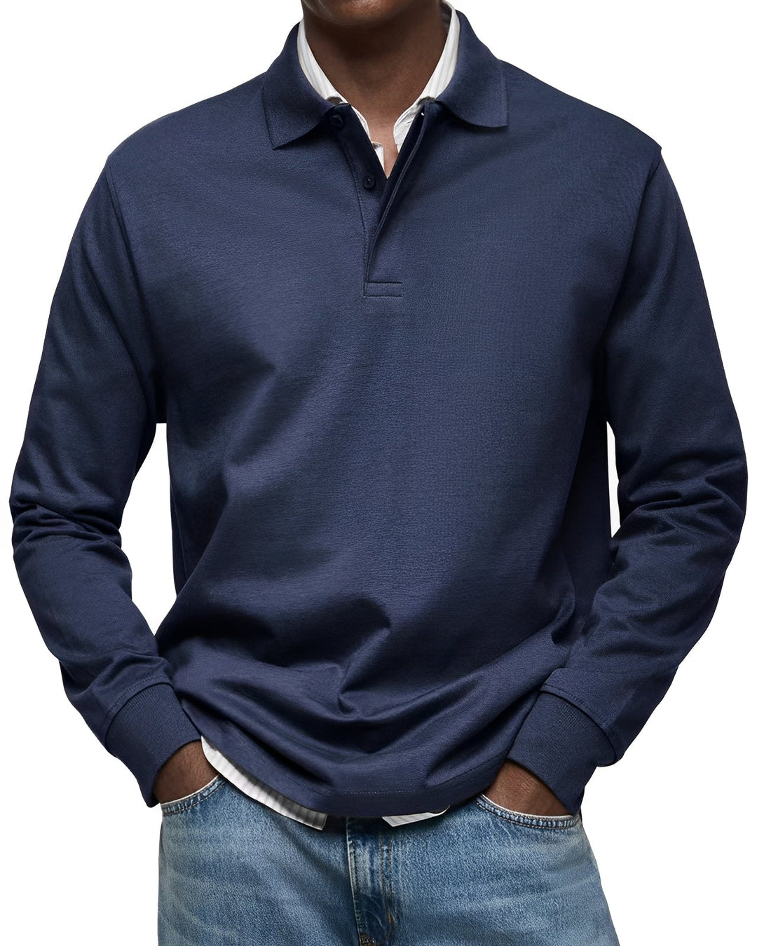 Willis - Eleganter Herrenpullover mit Knöpfen