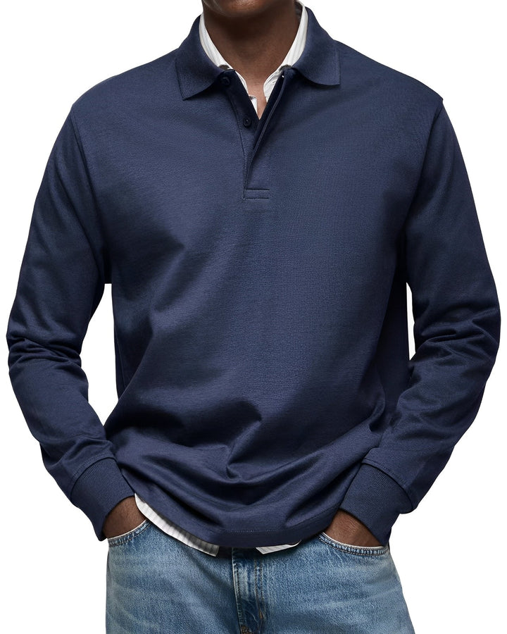 Willis - Eleganter Herrenpullover mit Knöpfen