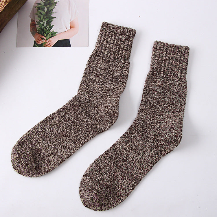 Jason - Warme Winter-Frottee-Wollsocken für Männer