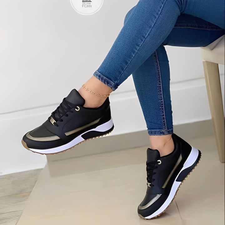 Xanthia - Trendige flache Damen-Sneaker