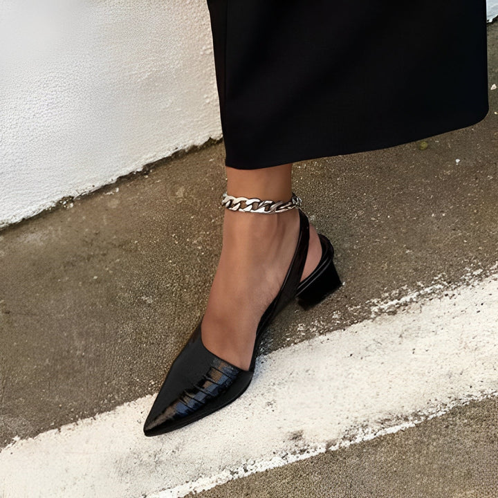 Lorena - Schicke Damensandalen mit Spitze