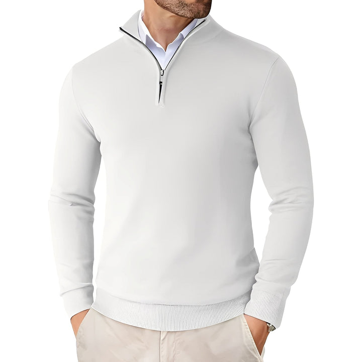 Darell - Stilvoller Herren-Strickpullover mit Reißverschluss