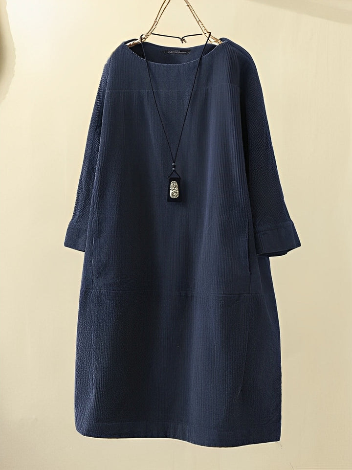 Amie - Leichtes, weites Damen-Cordkleid
