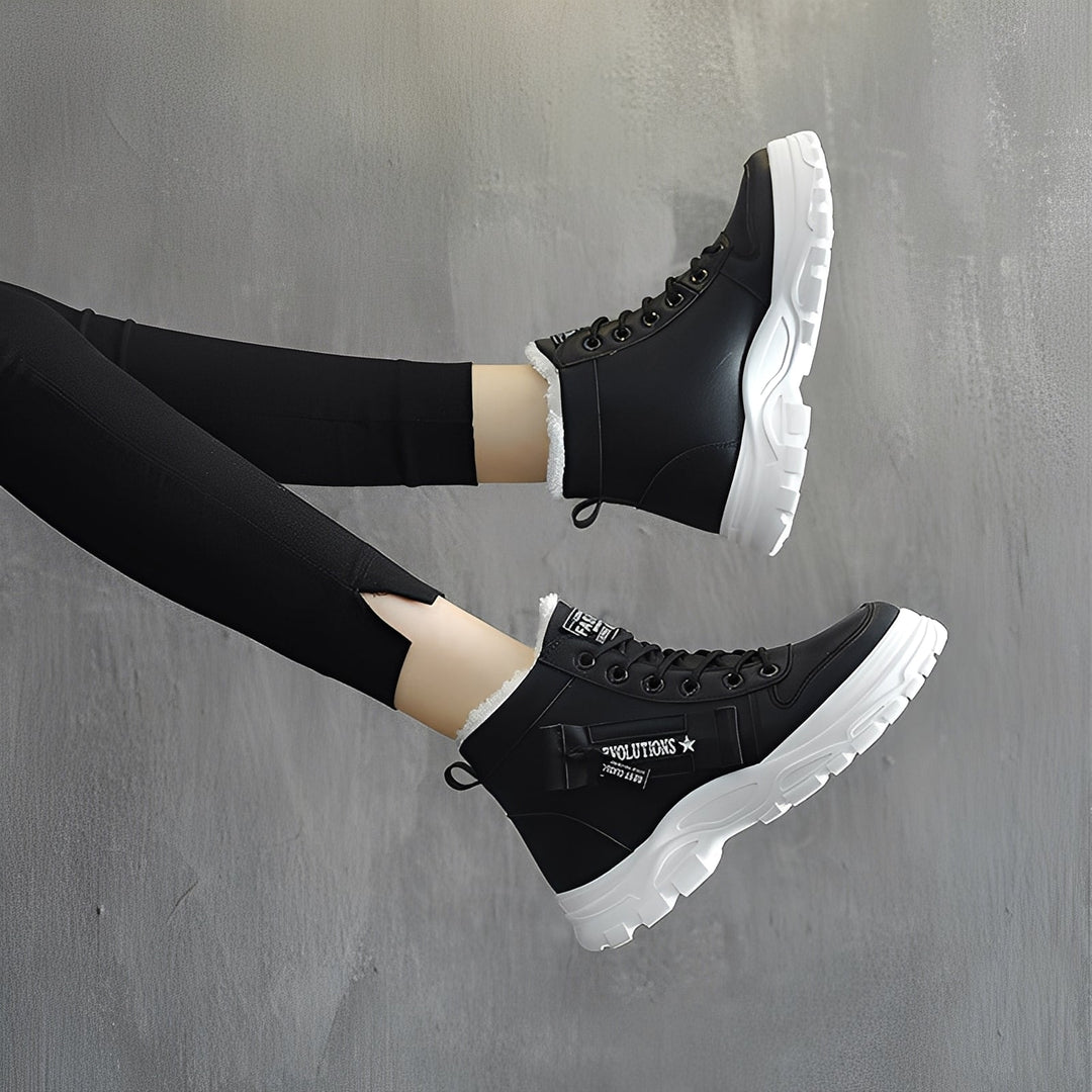 Jazmine - Modische Plüschstiefel für Damen