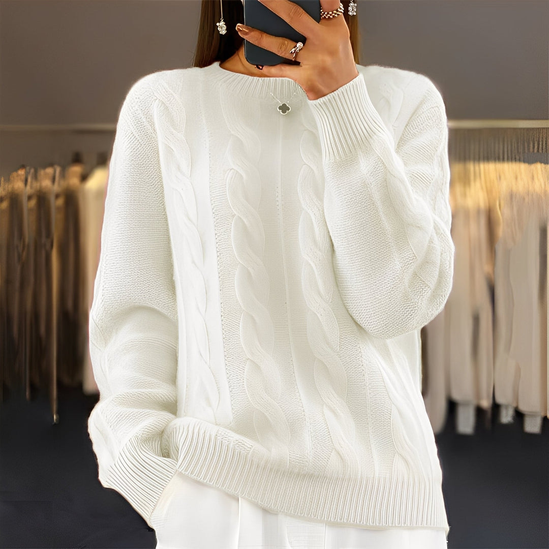 Leanne - Zeitlos schicker Damenstrickpullover
