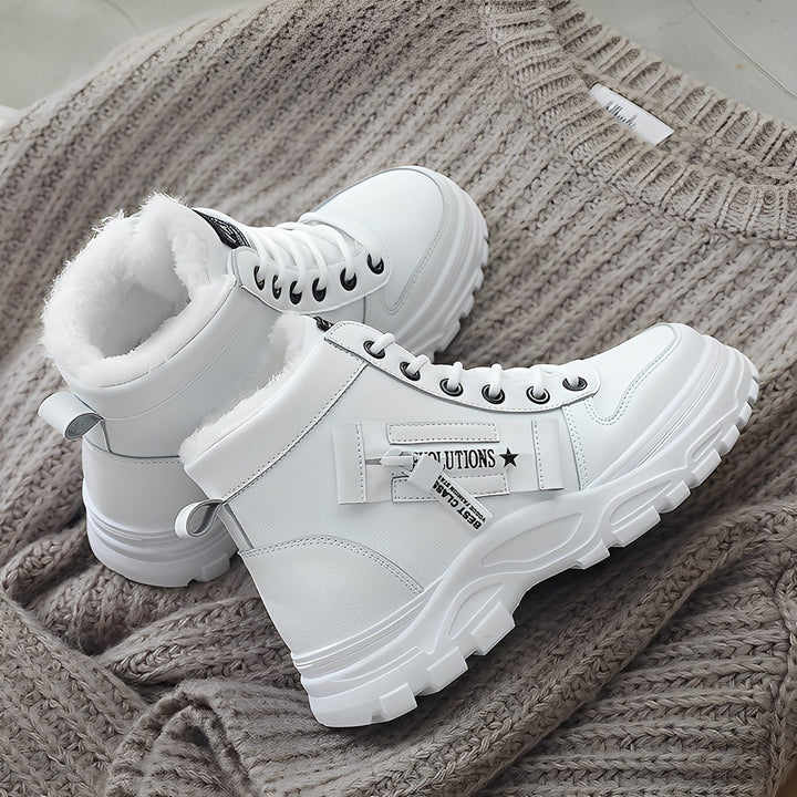 Adamina - Bequeme, warme hohe Stiefel für Frauen