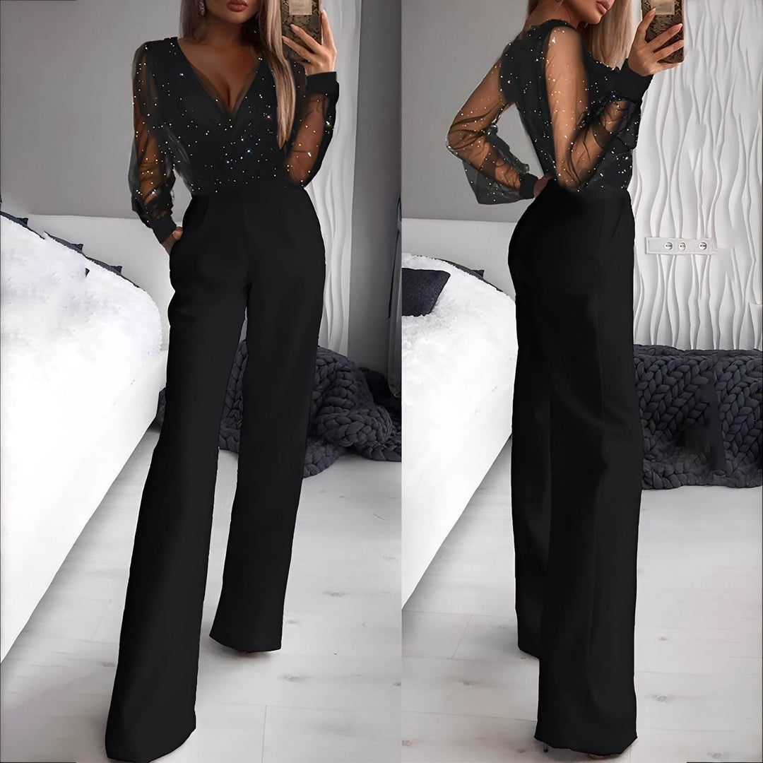 Morgana - Damen Jumpsuit mit weitem Bein und schickem Stil