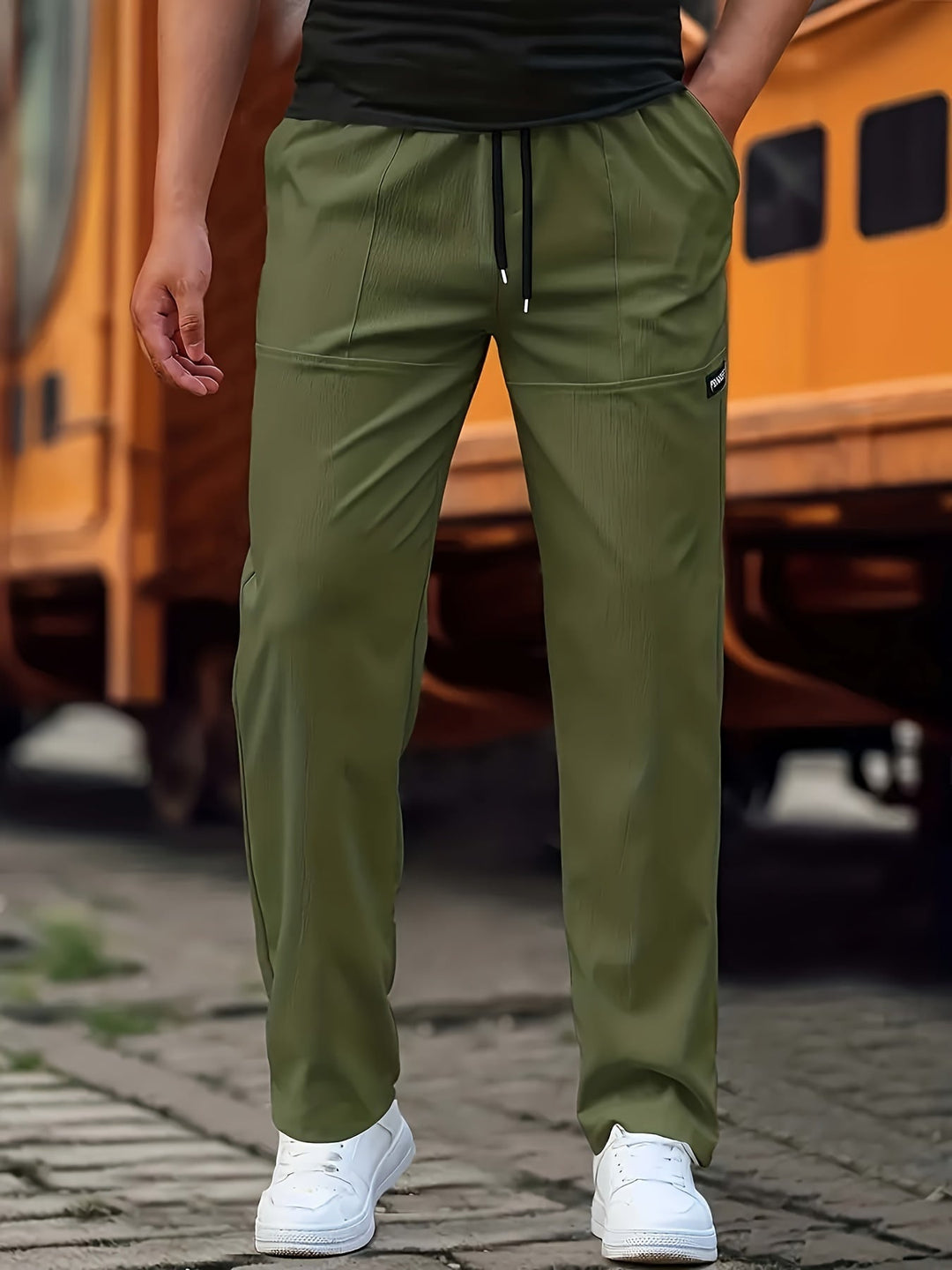 Esmund - Gemütliche Herrenhose mit Kordelzug