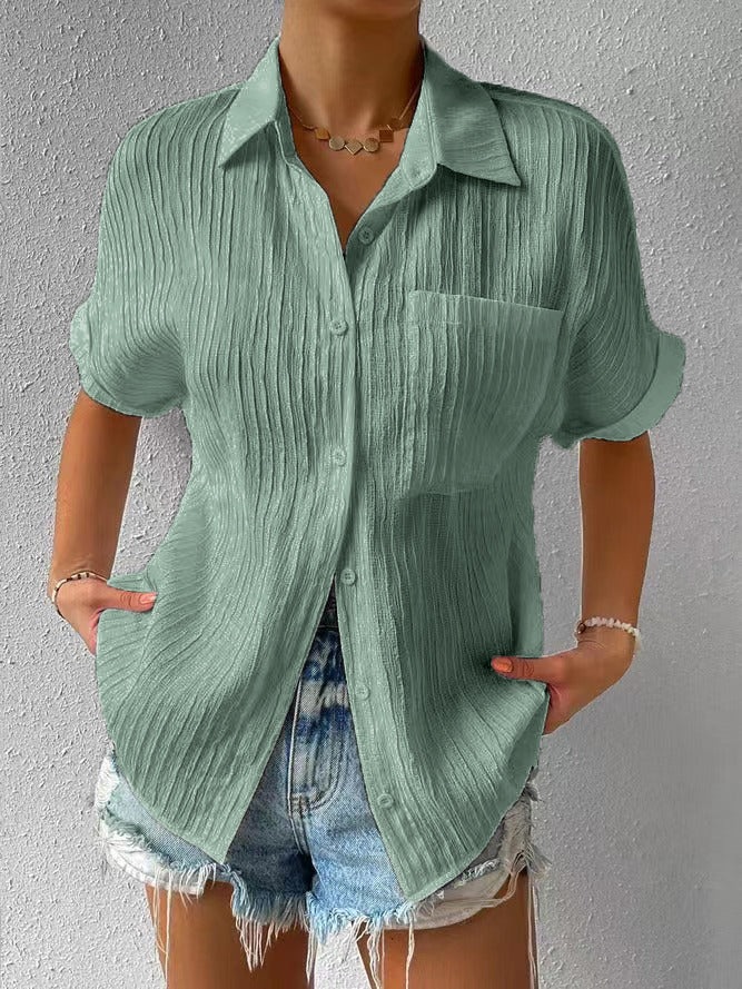 Sheena – Legere Button-Down-Bluse mit Chic