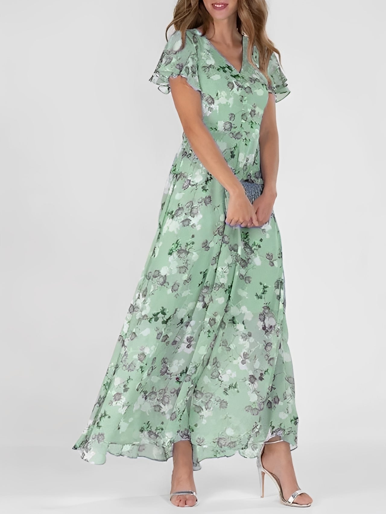 Eliza - Bequemes Damenkleid mit Blumenmuster