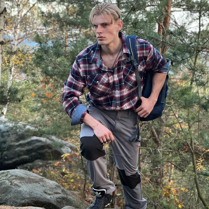 Grayson – Klassisches Flanellhemd im urbanen Stil