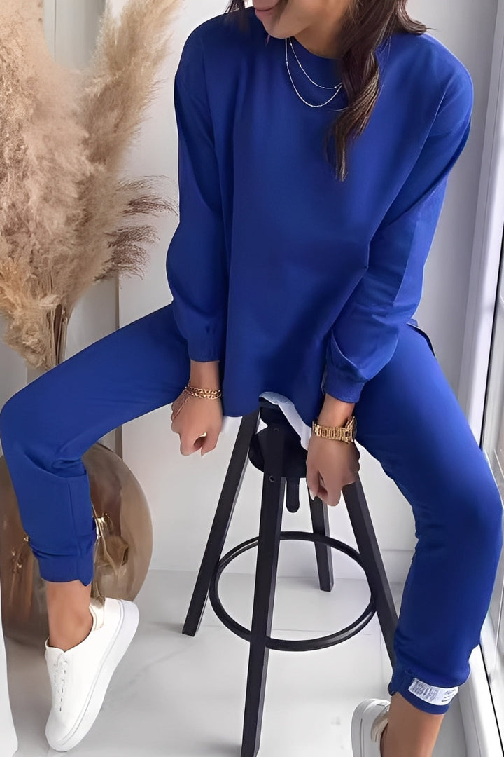 Kristine - Komfortables Damen-Sweatshirt- und Hosen-Set