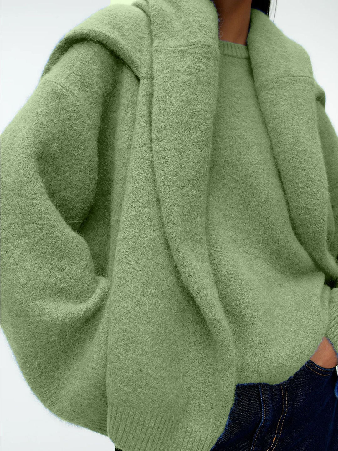 Caelie - Gemütlicher, dicker Damenpullover aus Kaschmir