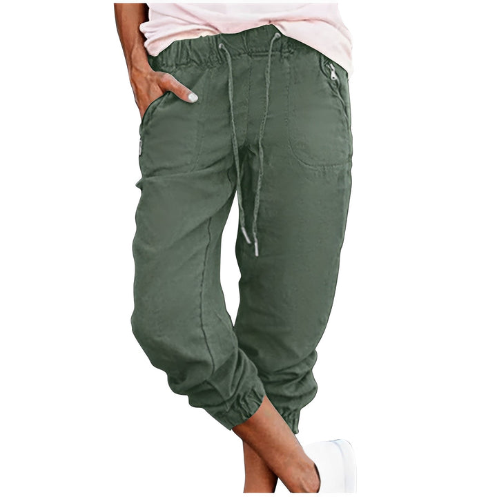 Evalyn - Trendige dehnbare Cargohose für Damen