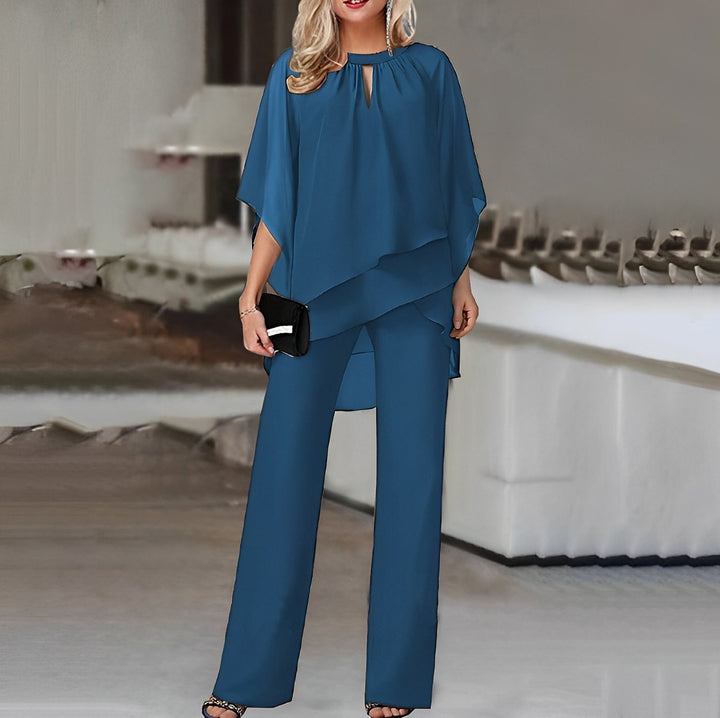 Sherlyn - Schickes, schulterfreies, lockeres Damen-Set