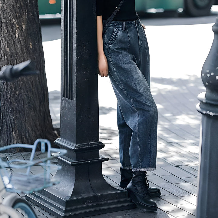 Shirlee - Elegante hochgeschnittene Damenjeans