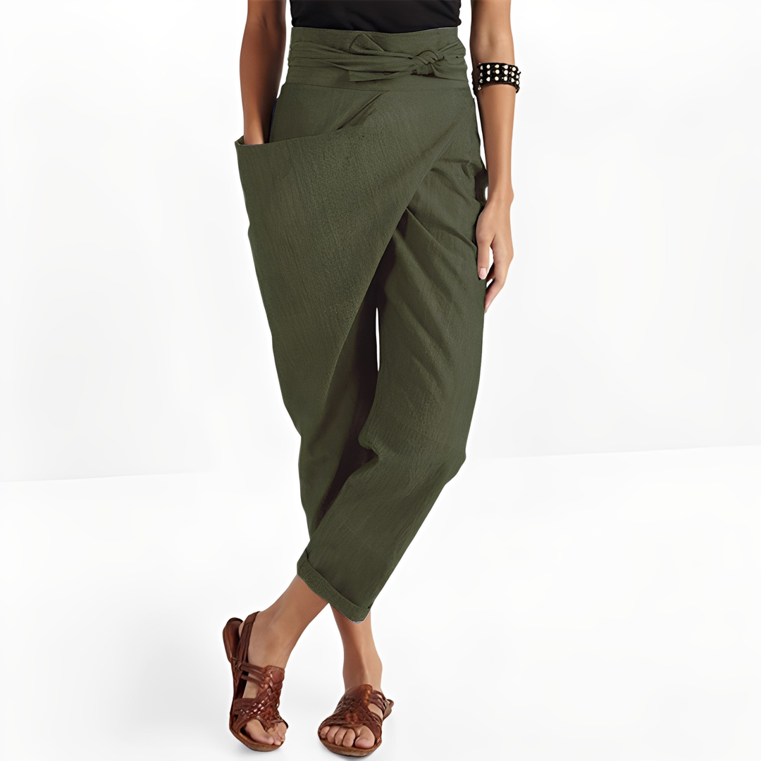 Courteney - Komfortable Damen-Haremshose mit hoher Taille