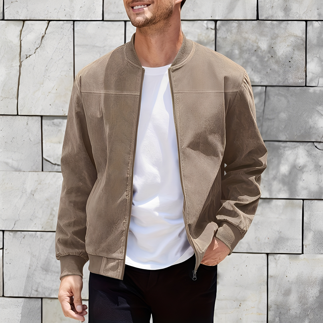 Easton - Klassische, elegante Lederjacke für Männer