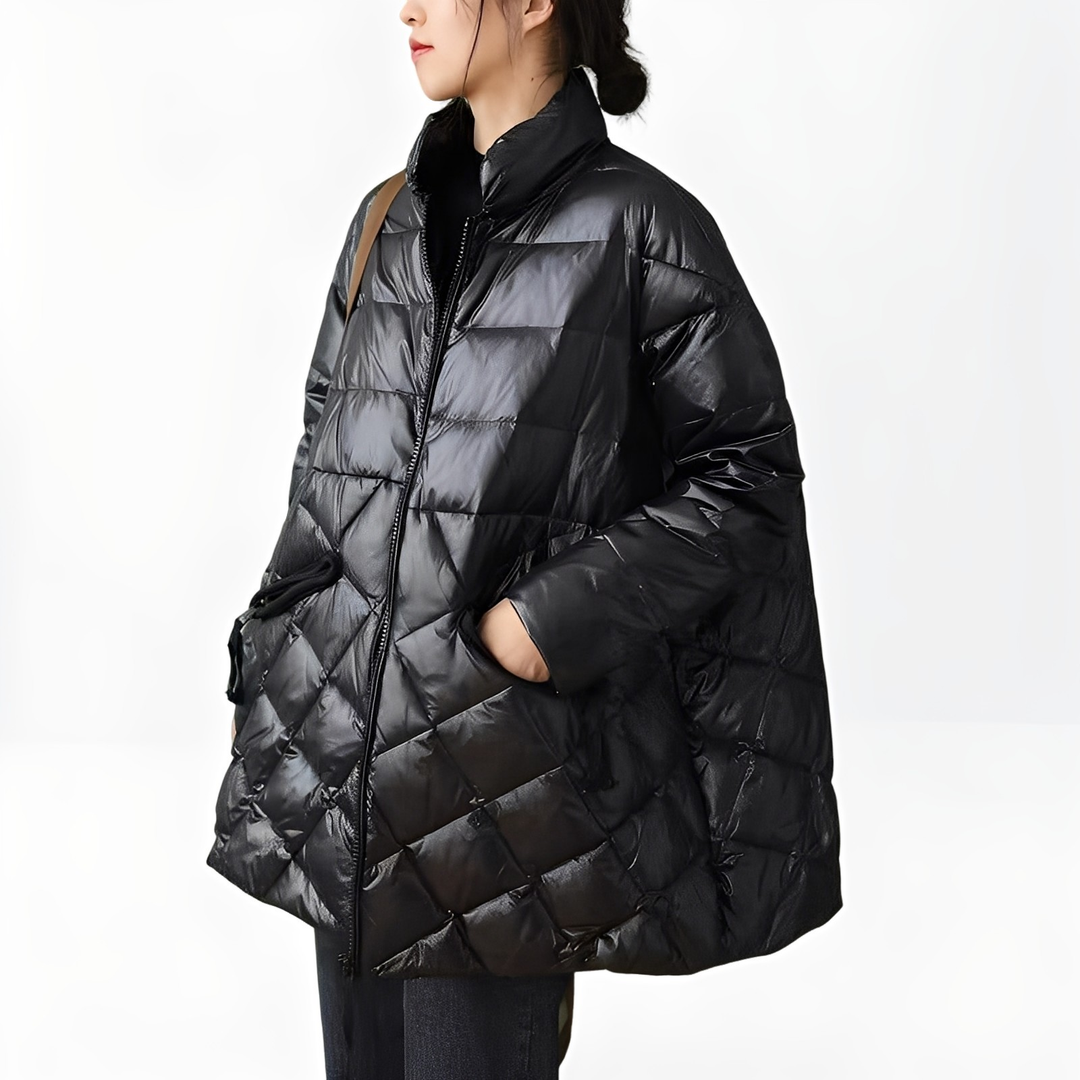 Emily - Warme Damenjacke mit Taschen und Reißverschluss