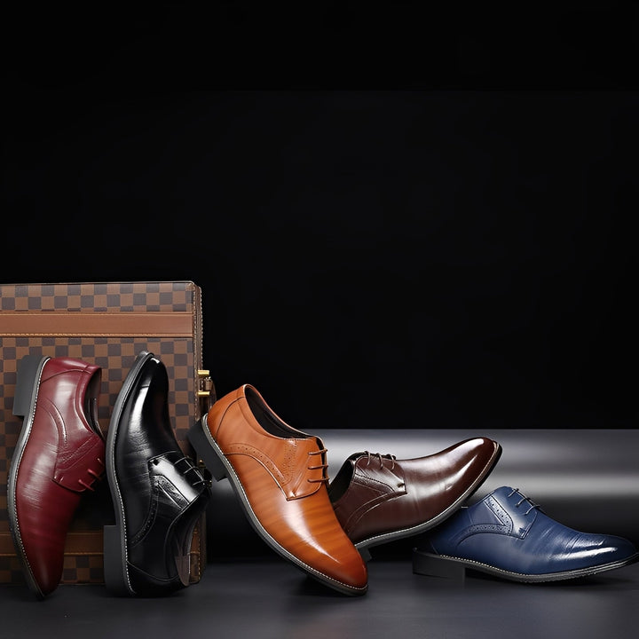 Kendrick - Klassische elegante Herrenschuhe aus Leder