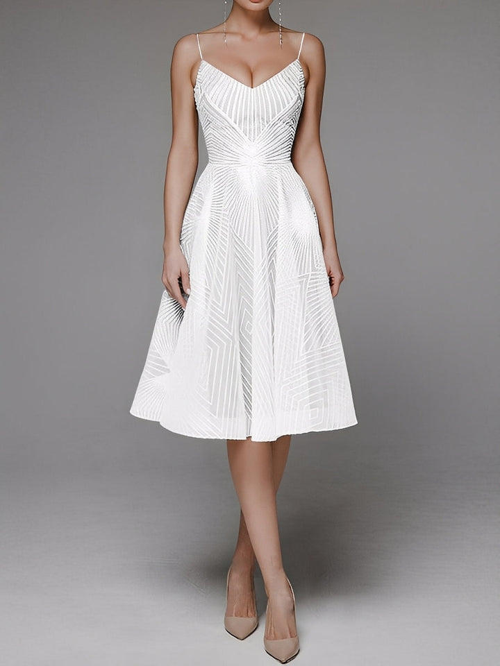 Anabelle - Elegantes ärmelloses Damenkleid mit Trägern