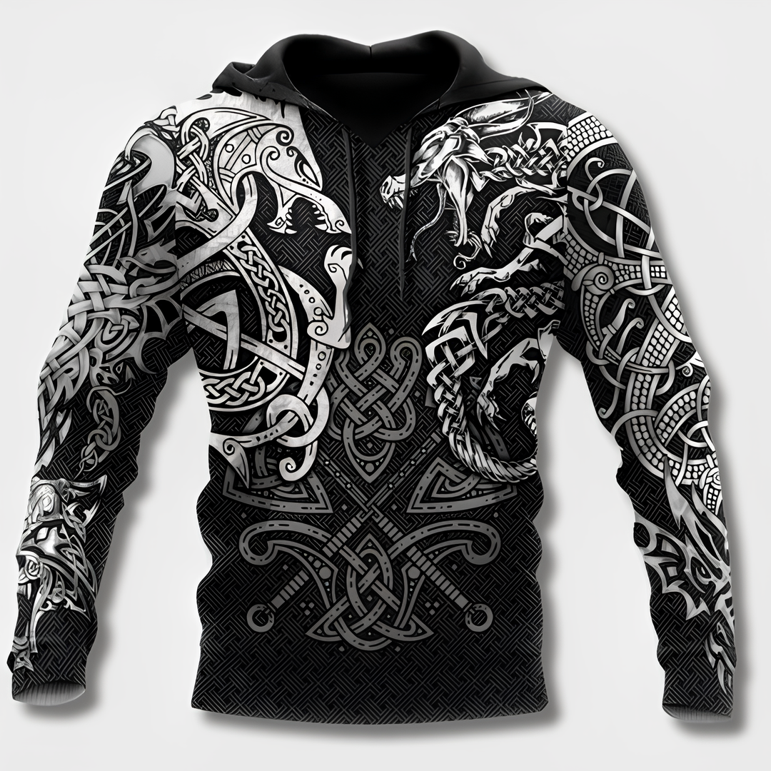 Fenrir – Hoodie mit nordischer Kraft